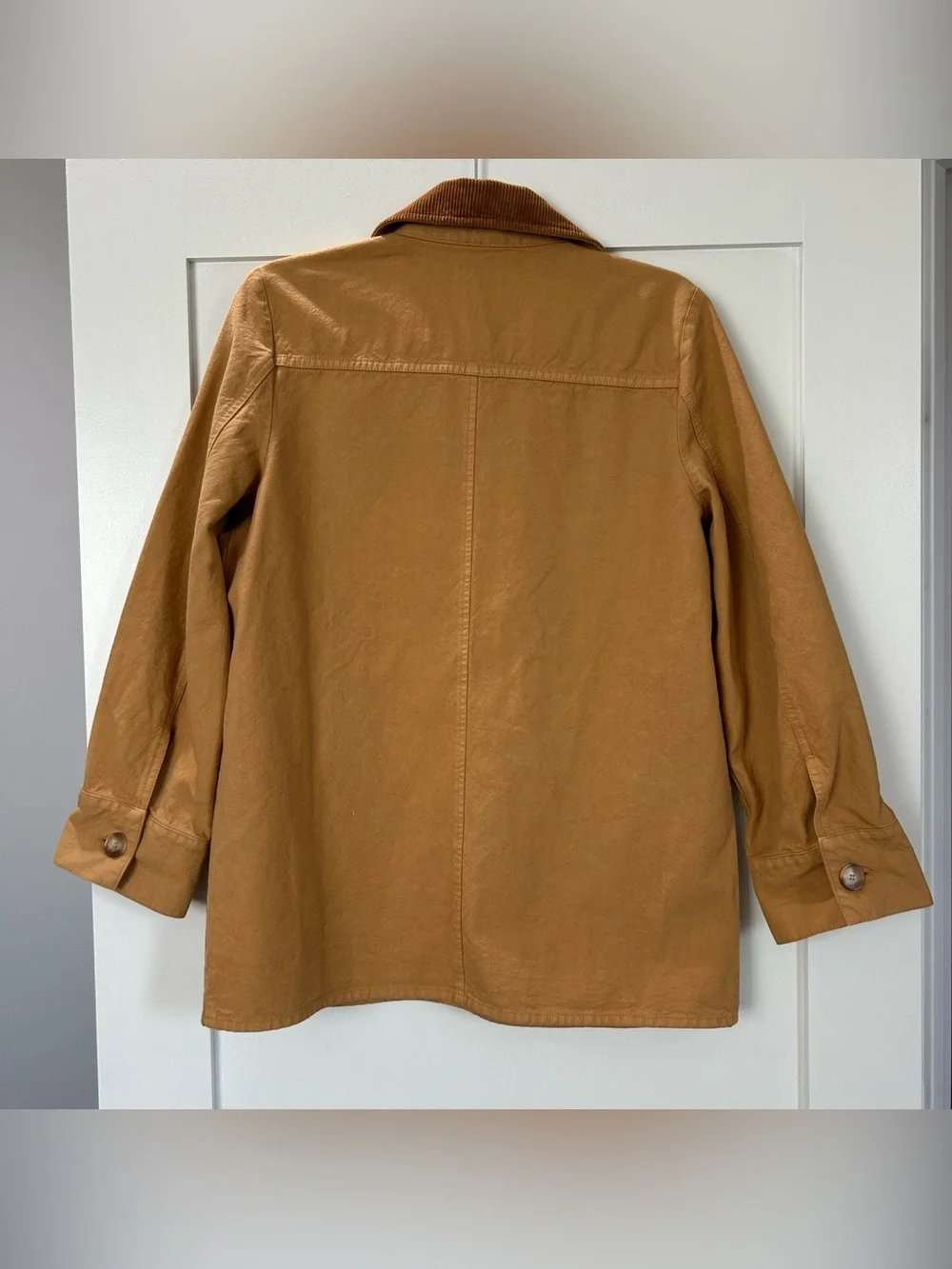 NWOT Sezane Gabin Jacket Light Camel Size 4/Small - Picture 11 of 11